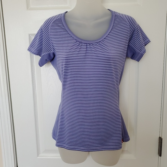 The North Face Purple Striped Lavender Size XS Top - Picture 1 of 8